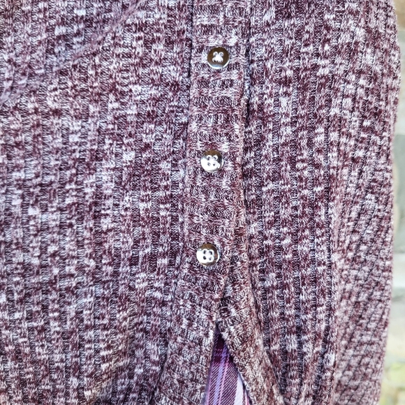 Como Vintage, 80's retro style Women's size M. Pink & Purple, light sweater, - Picture 6 of 7